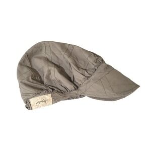 Boutique Persnickety Kids Quilted Gray Newsboy Cap Visor Hat‎ Girls Large